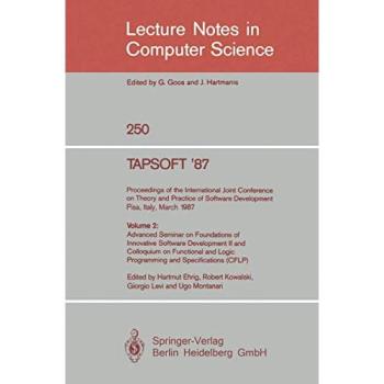 TAPSOFT '87. Proceedings of the International Joint Conference on Theory and Practice of Software Development, Pisa, Italy, March 23