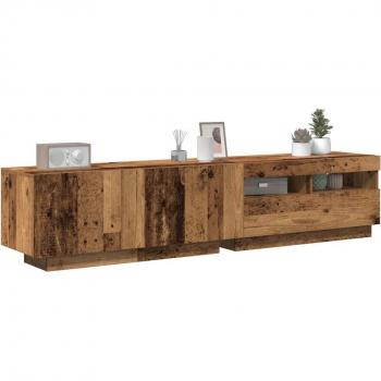 Mueble Tv Iluminado con LED, Diseño Industrial Maison Exclusive
