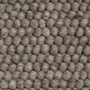 Wollgewebe mit Haferkorn-Muster – 140 x 80 cm, dunkelgrau