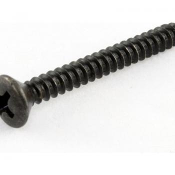 GS‑0003‑003 Black Strap Button Screws – Allparts
