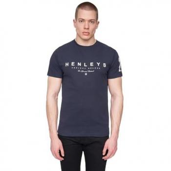 Hentyme T-Shirt, Color: Navy, Size: L, Gender: Men