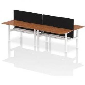 Air Back‑to‑Back 1600 × 800mm Height‑Adjustable 4 Person Office Bench