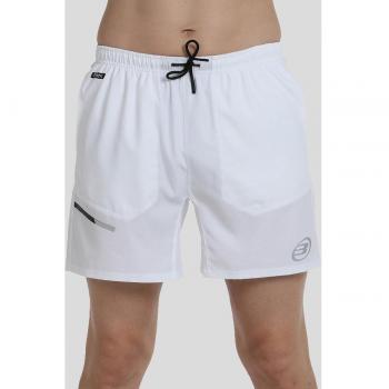 Bullpadel Adian shorts hombre color blanco
