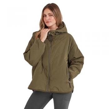 Women's Corlae Khaki Polyamide Jacket – TOG24 (UK 8)