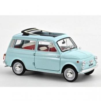 Fiat 500 Giardiniera 1964 Acquamarina Blauw Collectors Item