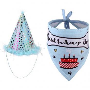 2PCS Dog Costume Headwear