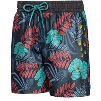 Protest Herren-Bekleidung: Beachshort Patterson Schwarz L