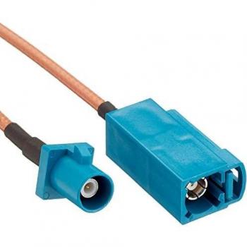 DELOCK 90005 RG-316 FAKRA Z Antenna Cable 1m