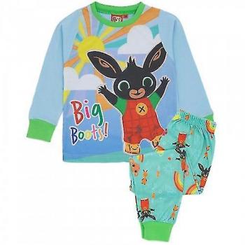 Bing Bunny Pyjama Set voor Jongens met Lange Mouwen 4-5 Jaar Blauw