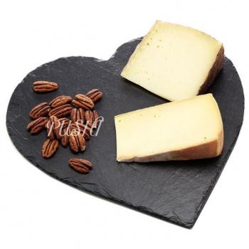 Plato Corazón de Piedra 25x25cm para Comidas Frías y Calientes