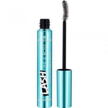 Essence Lash Like a Boss Verlängernde Wimperntusche für voluminöse Wimpern wasserfest Farbton Black 9,5 ml