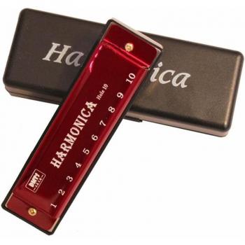 Mini Blues Harmonica (C Key, 10 Holes) – Educational Toy Kit