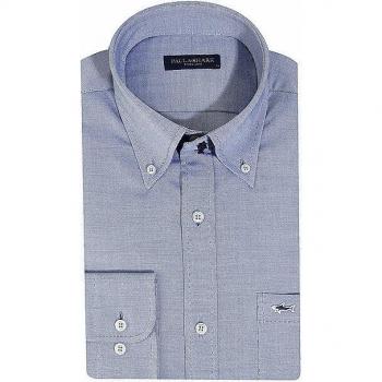 Paul & Shark Herren Langarm Freizeithemd Blau Größe 43