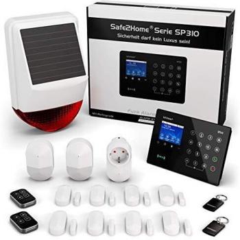 Safe2Home Funk Alarmanlagen Set SP310 mit Sabotageschutz