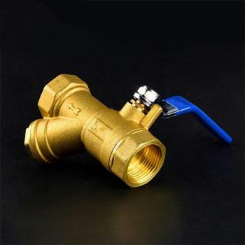 Brass Y Strainer Filter Ball Valve 32mm DN32 BSP