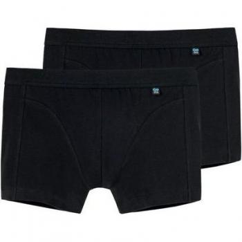 Schiesser Herren Unterhosen 2er Pack Schwarz