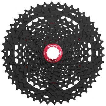 SunRace 10-Speed 1142T Cassette (Black) – Adult Unisex