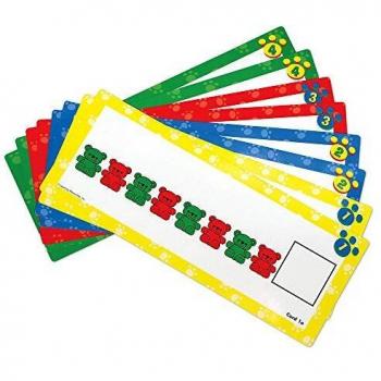 Three Bear Family – Cartes à Motif Double Face – Ensemble 16