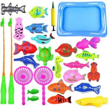Magnetic Fishing Toy Set for Kids