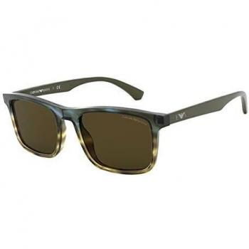 Emporio Armani 0EA4137 Occhiali Green Matte Striped 54 Unisex