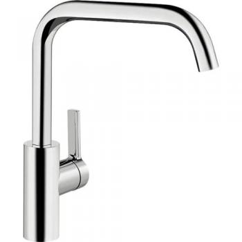 Banyo – Mitigeur KWC Luna E chromé, levier latéral 210 mm d’extension