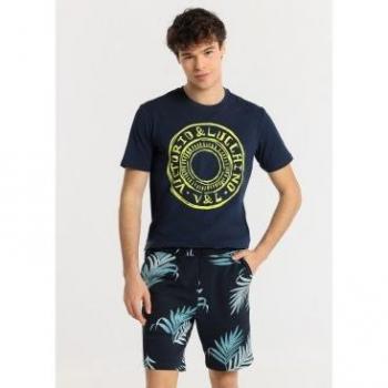 Pantaloni Short Chino Victorio Lucchino 11062 Print 2XL