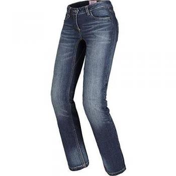 Spidi J-Tracker Jeans de moto pour femmes, bleu, taille 32, avec protections, slim fit, extensible et pratique