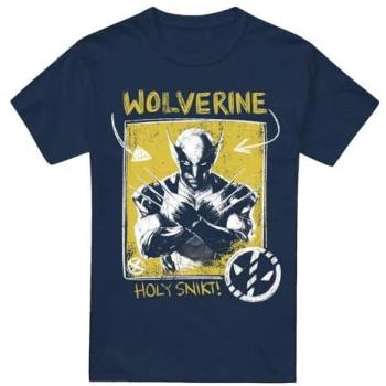 Deadpool Wolverine Hero T-Shirt – Navy, Small Size