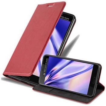 Coque Cadorabo Rouge Pomme avec Fermeture Magnétique pour HTC U ULTRA
