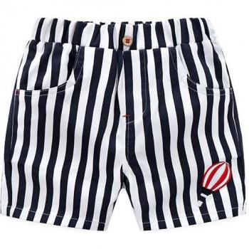 Rayures Noires-Blanches Kids Short