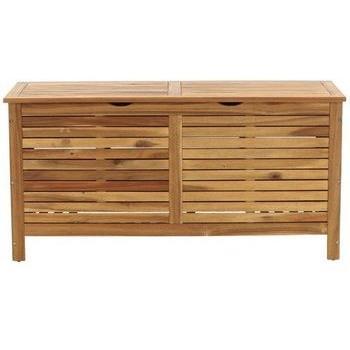 Coffre de rangement Marion en acacia 130 x 48 x 64,5 cm