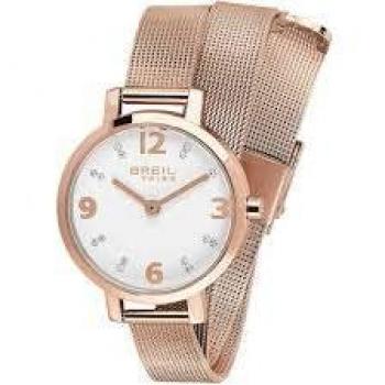 BREIL Women's Meet UP Watch with Steel Bracelet, TIME JUST