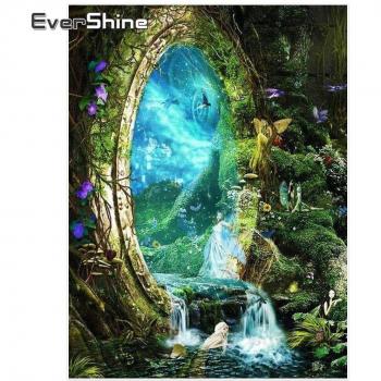 Evershine Vollplatz Diamant Stickerei