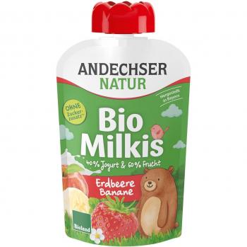 Andechser Natur Erdbeer-Banane Creme, 100 g