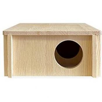Habitat en Bois à 2 Chambres pour Hamster LANCHEN