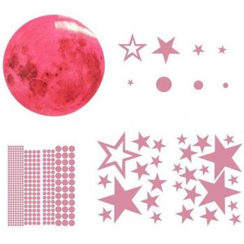 Decoración de Techo con Pegatinas de Luna