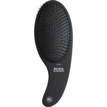 Olivia Garden Black Label CURVE Haarbürste Nylonborsten Schwarz 1 Stk