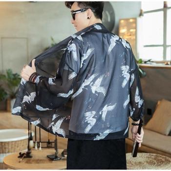Kimono de Hombre Estilo Samurái