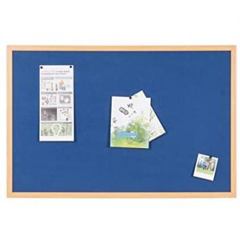 Bi‑Office Earth Blue Felt Wall Notice