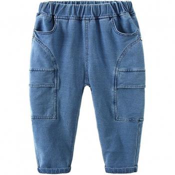 Taille basse jean coupe courte « K‑Jeunesse » 3-7 ans