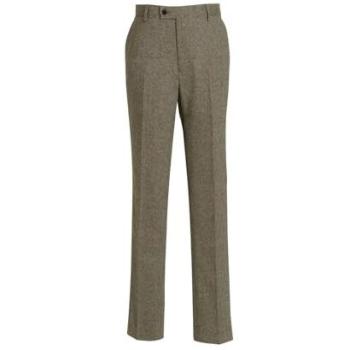 Light Green Herringbone Tweed Trousers – Dobell Menswear, 42R