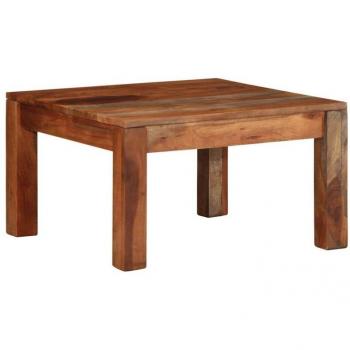 Table Basse Design Acacia 60x60x35