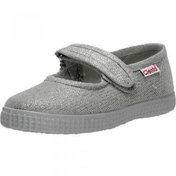 Cienta Mary Jane Unisex-Kinder Schuh, Silber, Größe 30