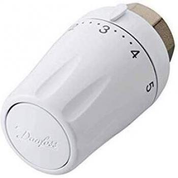 Elemento Thermostatico Danfoss 013G6501 RTW‑K Valvola Attaccabile Bianco