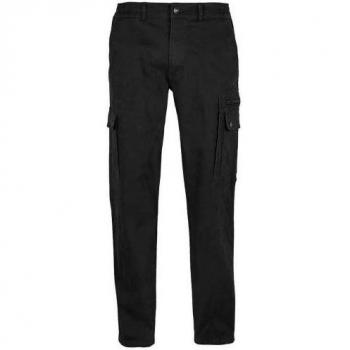 Black Docker Stretch Cargo Jeans – 34 Regular