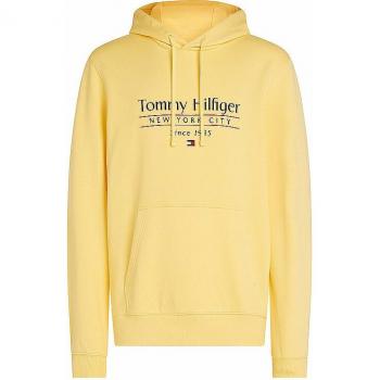 Herren‑Hoodie Tommy Hilfiger Kapuze Gelb, L, Mw0mw38672 – Center Stack