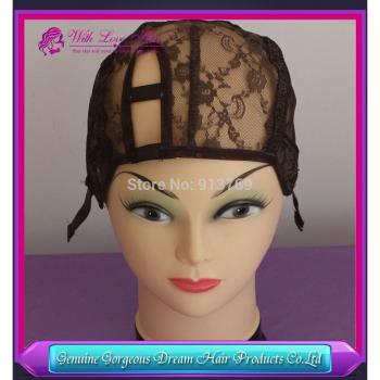 Adjustable Brown U-Part Wig Caps