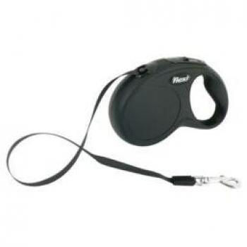 Viva Reflective Leather and Rope Dog Lead