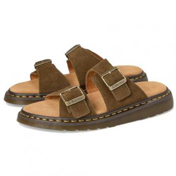 Sandales Josef en daim olive Dr. Martens 37