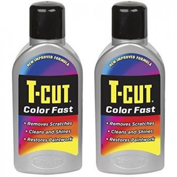 T-Cut 2 x Colour Fast Dark Silver Polish 500ml